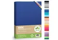 leevitex® Spannbettlaken Jersey aus 100% Baumwolle, für Kinder- & Standardmatratzen, Jersey, Gummizug: rundum, (1 Stück), 100% Baumwolle, anschmiegsam & dehnbar, diverse Größen und Farben
