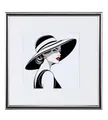 IDEAL TREND New Lifestyle Kunststoff Bilderrahmen quadratisch Foto Rahmen Picture Frame Collage: Farbe: Antrazit | Format: 50x50