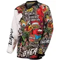 O ́Neal Mayhem Crank Jersey, weiss-rot, Größe L für Männer