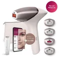 Philips Lumea IPL 9900 Series BRP958/00 Haarentfernung SenseIQ SkinAI 4 Aufsätze