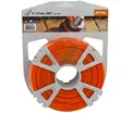 Stihl 0000 930 2339 Mähfaden zum Kantentrimmen und zum Schneiden von Gras, rund, Ø 2,4 mm x 41 m, Orange