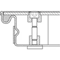 Schachtabdeckung Schachtmaß LW 1000x1000mm Alu. Außenmaß 1160x1160mm Zarges