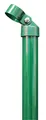 Alberts 623029 Strebe | zinkphosphatiert, grün kunststoffbeschichtet | Länge 1500 mm | Streben-Ø 34 mm | Schellen-Ø 34 mm