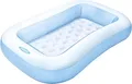 Intex Aufblasbares Schwimmbecken Rechteckig 166x100 cm mit weichem Boden, blau