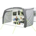 Skandika Vorzelt Vika Air Caravan 400 Set| aufblasbares Vordach mit Seitenwand, Caravan Tarp, Sonnensegel, Sonnendach UV 50+, 3000 mm Wassersäule| für Wohnmobil, Wohnwagen, Camper, Bus