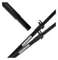 Pronomic Lautsprecherständer Distanzstange - Distanzrohr Stahl 35mm mit Flansch, (2-tlg., Höhenverstellbar von 80-137 cm, max. Belastbarkeit: 40 kg)