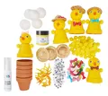 VBS Kreativset Tontopf-Küken, 5 Stück