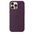Apple iPhone 16 Pro Max Silikon Case mit MagSafe – Pflaume ​​​​​​​