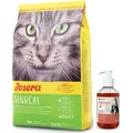 JOSERA SensiCat 10kg + LAB V Lachsöl für Hunde und Katzen 250ml