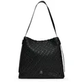 Tommy Hilfiger TH Braided Schultertasche 36 cm  schwarz