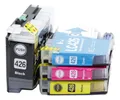 Kompatible Tintenpatronen ersetzen Brother LC-426 / LC-426VAL – Multipack BK/C/M/Y – für MFC-J4340DW, J4540DW, J4335DW, J4540DWXL, J4340DWE
