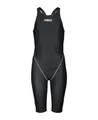 arena Powerskin ST Next Einteiliger Badeanzug für Mädchen, FINA-zugelassener Wettkampfanzug, Schwimmanzug für Mädchen aus Recyceltem Material, Gefütterter Einteiler für Mädchen mit Verstärkten Trägern