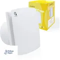 Badlüfter mit Feuchtigkeitssensor 100mm Einstellbarer Timer