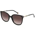 Carolina Herrera 0229/S Damen-Sonnenbrille Vollrand Quadratisch Acetat-Gestell, schwarz