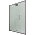 Duschtür Gleittür Pvc  Cm Klarglas Lavendel Deco
