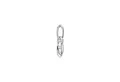 Diesel Single-Ohrstecker Schmuck Geschenk Metall OVAL D LOGO