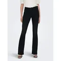 ONLY Bootcut-Jeans ONLBLUSH MID FLARED DNM TAI1099 NOOS schwarz L (40)