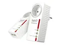 AVM Powerline FRITZ!Powerline 1220 Single, 1 Adapter, bis 1200 MBit/s, mit Steckdose