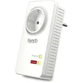 AVM FRITZ!Powerline 1220 Einzeladapter bis zu 1.200 MBit/s, 2x Gigabit LAN, Integrierte Steckdose