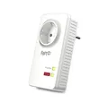 AVM FRITZ!Powerline 1220 Single-Adapter Netzwerk-Adapter, 1.200 MBit/s, 2 x Gigabit-LAN, weiß