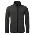 Chevalier Mainstone Fleecejacke Herren - Warme Outdoor Midlayer für Jagd Wandern Freizeit – Hoher Kragen mit Kinnschutz, Elastische Bündchen, Große Fronttaschen – Skandinavisches Design – Anthrazit
