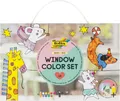 folia 43019 - Window Color Set BASIC BIG, 10 x 80 ml, Fensterfarbe für Kinder, m