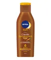 NIVEA SUN Carotin Sonnenmilch, Lichtschutzfaktor 6, 200 ml Flasche