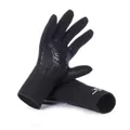 Rip Curl Dawn Patrol 3mm Handschuhe - Schwarz - Unisex - Robustes Haifischhautnetz - GBS Seal - rutschfeste Palm