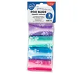DUVO+ Gassibeutel Duvoplus Hundekotbeutel classic colour 4 x 20 Stück Muster: Pfoten