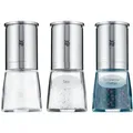 WMF Salz- und Pfeffermühlen-Set De Luxe transparent/silber 3-tlg., 1 Set