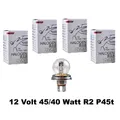 4x M-Tech 12V 45/40W P45t R2 Biluxlampe Glühlampe Glühbirne Autolampe 12400w