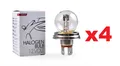 4x Glühlampe 12V 45/40W R2 P45t Clear Glühbirne Lampe Birne - M-Tech Z48