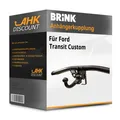 BRINK Anhängerkupplung Schwarz für FORD Transit Custom V362 Tourneo