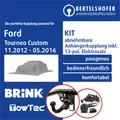 Für FORD Tourneo Custom V362 / F3 11.2012-05.2016 AHK abn. +13pol sp. E-Satz TOP