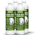 bio-chem Haar-Weg Abflussreiniger 4x1L–geruchsneutraler Rohrreiniger gegen Haare