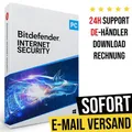 Bitdefender Internet Security 2026 | 1 - 5 PC | 1 - 2 Jahre | Sofort-Download