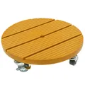 WPC Rolluntersetzer Pflanzenroller Blumenroller eckig/rund, verschiedene Farben