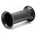 AEROPORT 1 Set 8" Flanschbogen 2" PVC Reflexrohr Schwarz für Box