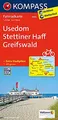 KOMPASS Fahrradkarte Usedom, Stettiner Haff, Greifswald