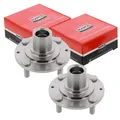 2x MAPCO RADNABE VORNE BEIDSEITIG passend für ROVER 400 | 26946
