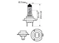 PHILIPS Glühlampe, Hauptscheinwerfer 12972wvusm für YAMAHA Citroën Volvo DAF Opel ALFA ROMEO GM Vaughall Iveco VW BMW Porsche MERCEDES-BE