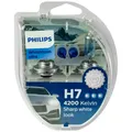 Philips WhiteVision ultra DuoBox H7 + W5W Halogen 55W 12V Autolampen Gl?hlampen