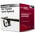Anhängerkupplung abnehmbar für Toyota Auris Hybrid 01.2013-jetzt neu