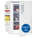 Exquisit Gefrierschrank GS581-H-010D weiss | 85 l Nutzinhalt | Temperaturregelung | Gefrierschubladen | 4*-Gefrieren | Türanschlag wechselbar - Weiß