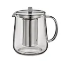 KÜCHENPROFI Teekanne ASSAM 1,0 Liter Borosilikatglas mit Siebeinsatz und Deckel