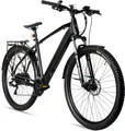 Bergsteiger Cannock 26 Zoll E-Bike mit 250 Watt Motor 36V 10.4Ah, StVZO-Vollausstattung, Hydraulikbremsen, Aluminium Ebike Mountainbike Herren & Damen, Farbdisplay, Shimano 24 Gang-Schaltung,