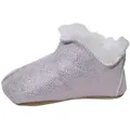 Hollert Lammfell Kinder Hausschuhe Bali Hausschuh Bali Glitzer Kinder Hausschuhe gefüttert Bettschuhe rosa 25-26 EU