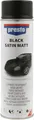 presto UNIVERSAL Spray Schwarz seidenmatt 500 ml, Sprühlack, schnelltrocknend, hohe Deckkraft, vielseitig, Innen- & Außenbereich, widerstandsfähig, Auto-Reparaturlack