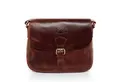 SID & VAIN Umhängetasche YALE Umhängetasche Cross-Body Bag echt Leder, Ledertasche Schultertasche Herren Damen Messenger Bag braun