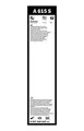 BOSCH 3 397 014 615 Wischblatt für MERCEDES-BENZ